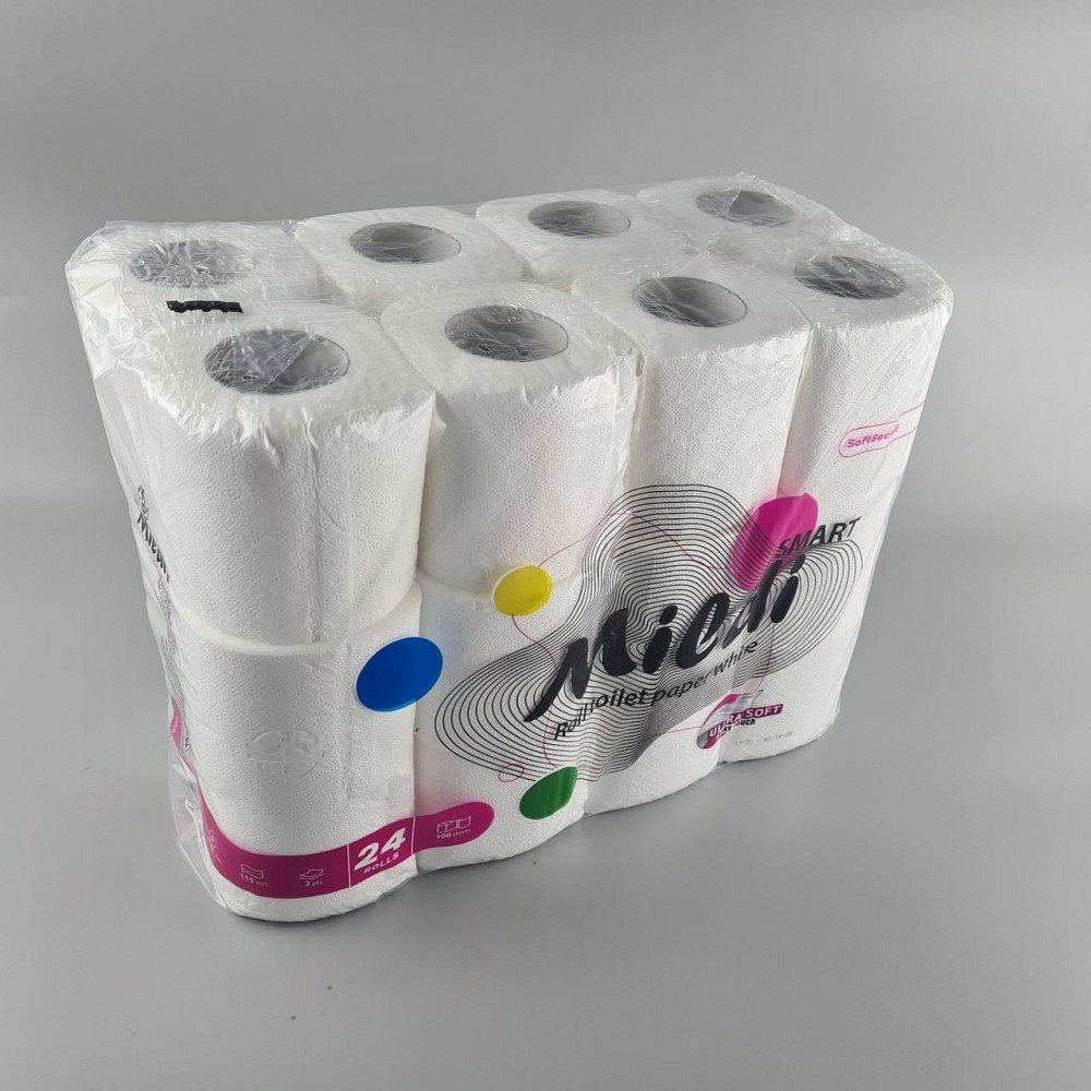 Туалетная бумага(2слоя) 93*105/45 