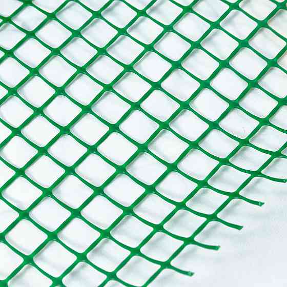 Сітка 30*30 пластикова 1.5х20 м (зелена) квадрат сітка садова Дніпро