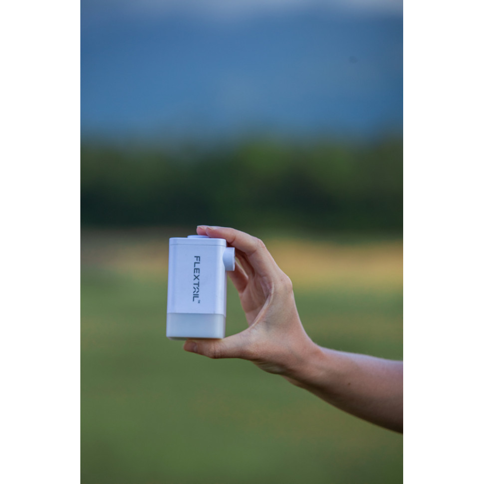 Насос-фонарь-powerbank кемпинговый Flextail Max Pump 2 Plus белый Киев - изображение 4