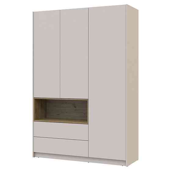 Шкаф для одежды с нишей Doros Дэйл 150х52х220 см Кашемир/Дуб артизан (DRS-011285) Днепр