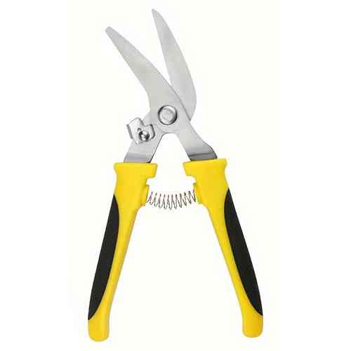 Універсальні вигнуті ножиці для металу 200мм нержавійка Київ