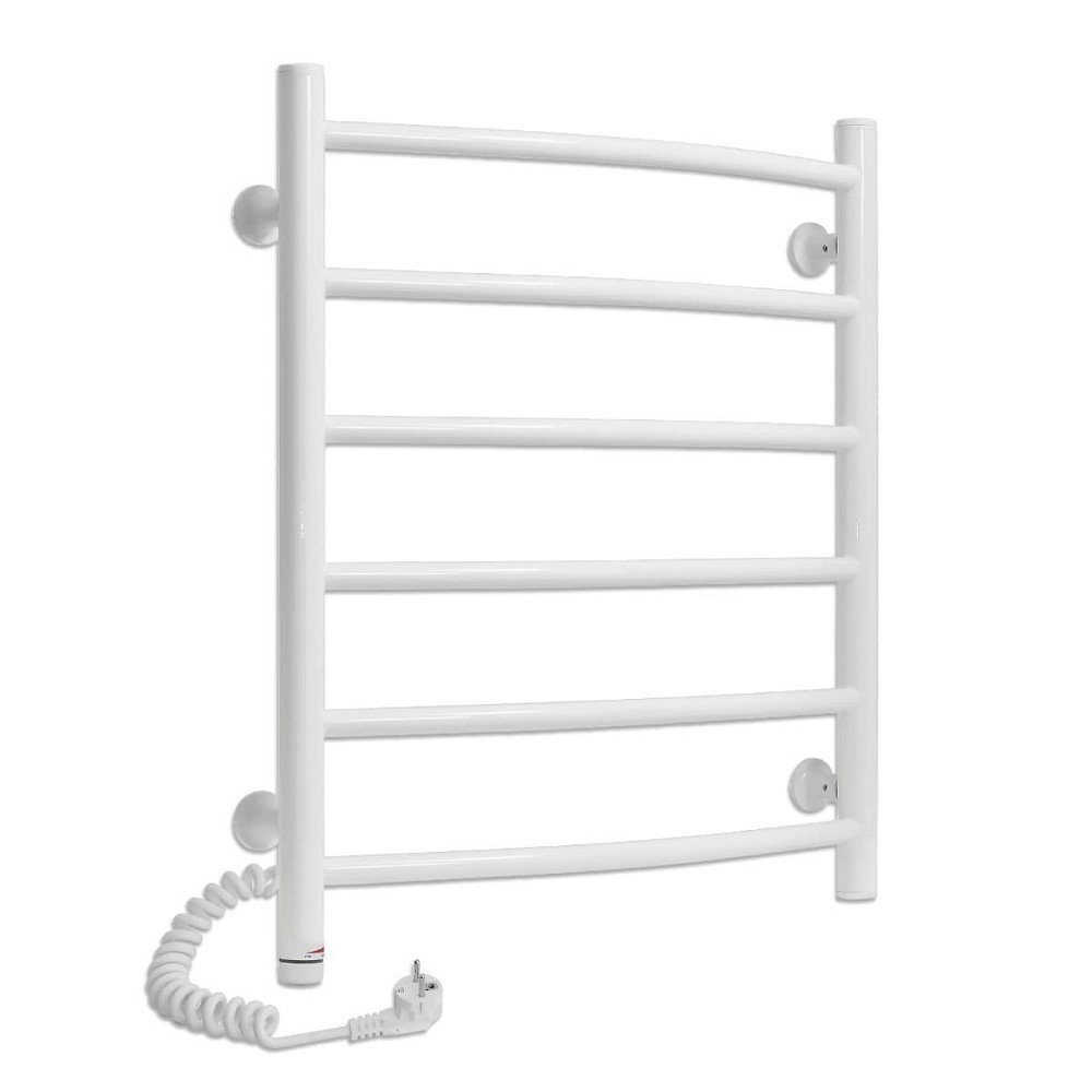 Электрический полотенцесушитель Laris Зебра КЛАССИК ЧК6 500Х600 Э белый Київ - фото 1