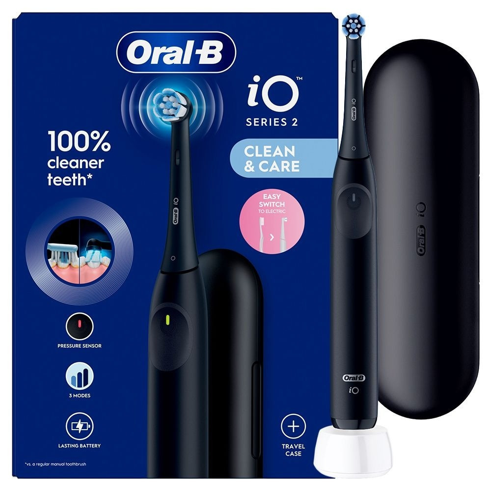 Зубна електрощітка Braun Oral-B iO Series 2 iOS2.1D9.2K Black ( 29543 ) Харьков - изображение 2