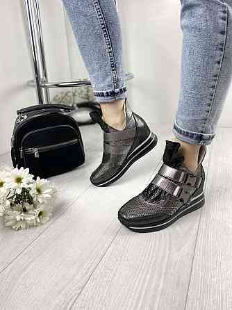 Marko Снікерси жіночі DE MARKO 7001 нікель (весна-літо, шкіра натуральна) (3169) Коломыя