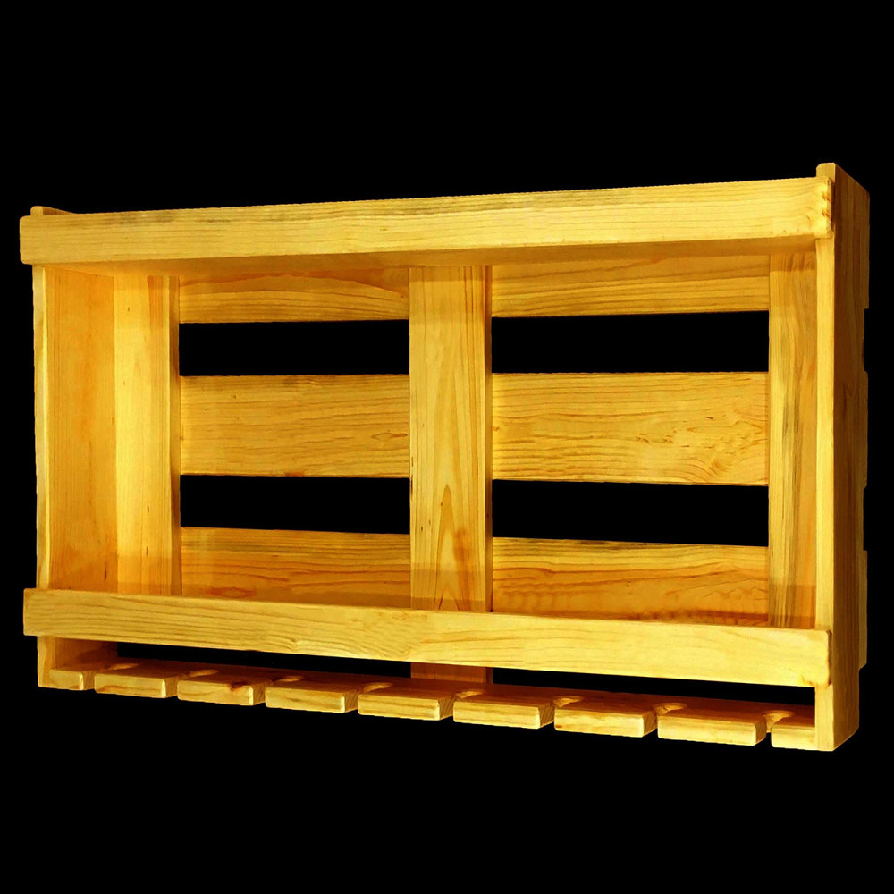 Настінна винна полиця "Сайтама" каррі Миколаїв - фото 1