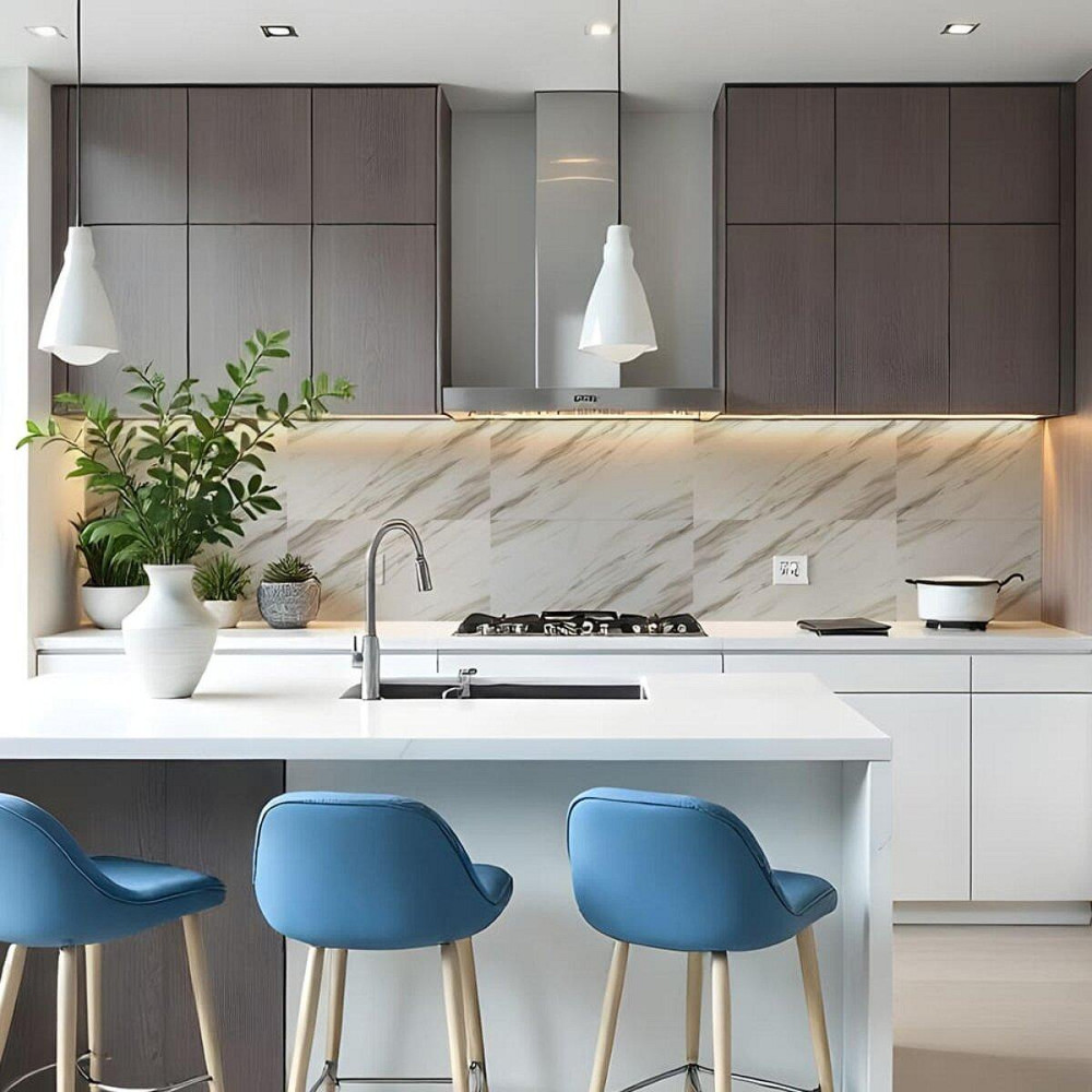 Самоклеюча стінова плитка PET Київ - фото 5