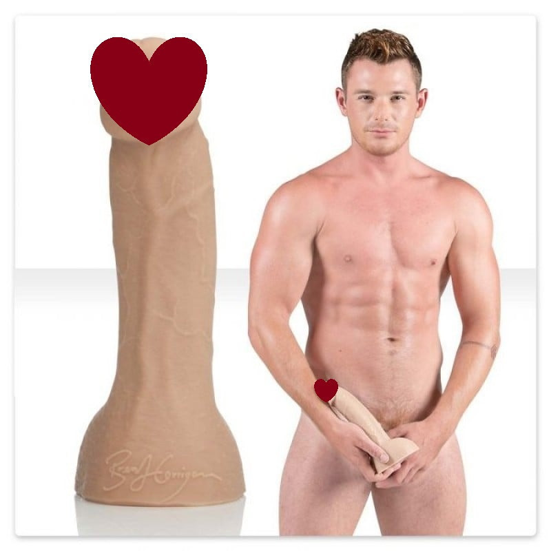 Фалоімітатор з мошонкою реалістичний Fleshjack Boys BRENT CORRIGAN, тілесний Sex Aura Київ - фото 1