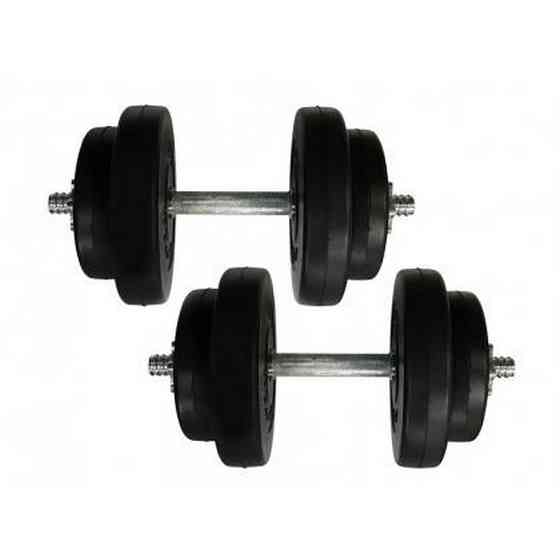 Гантели наборные композитные Rock Pro-R NE-PL-R-009-2, 2 шт по 9 кг Винница