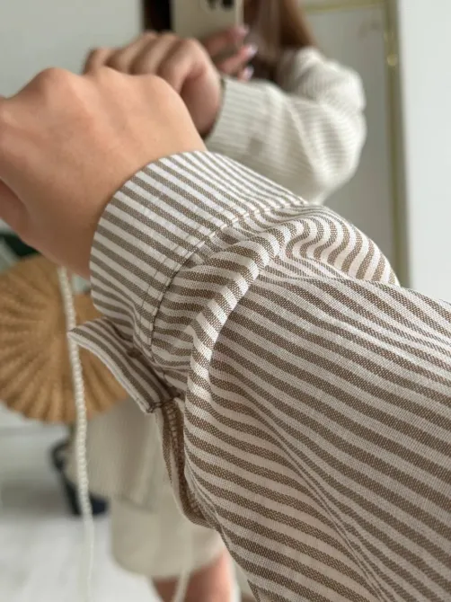 Льняная рубашка негабаритного размера — идеальный выбор для весны и лета. Одесса - изображение 13