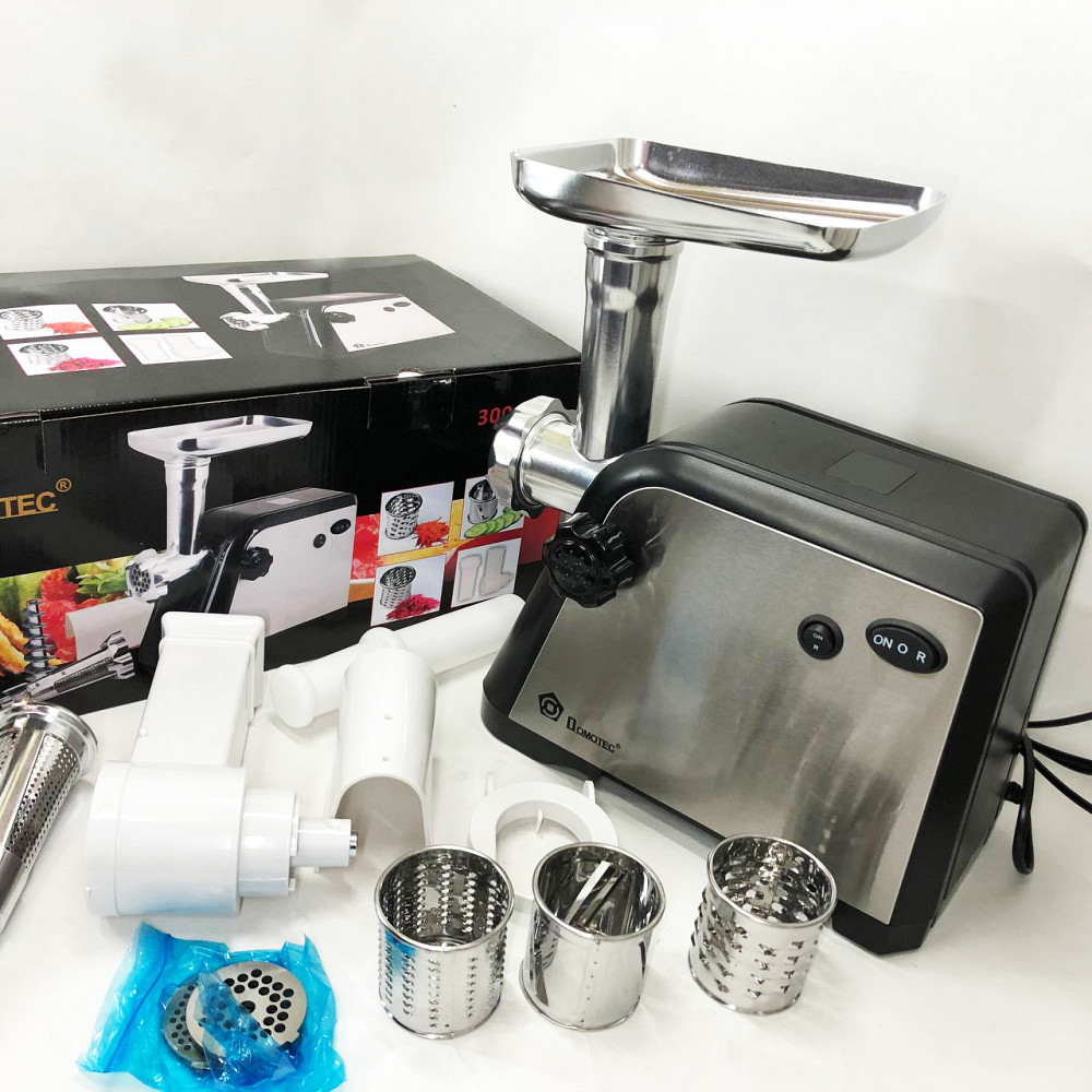 Професійна електрична м'ясорубка з соковижималкою, М'ясорубка металева '2000 Вт EI-85 Львів - фото 2