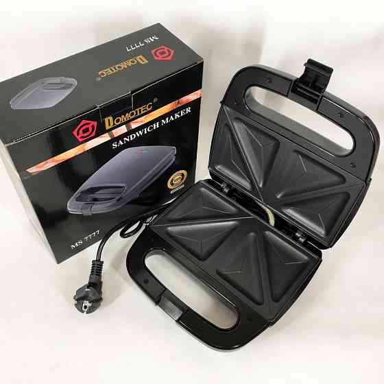 Сэндвичница с насадками DOMOTEC MS-7777, Профессиональная электрическая бутербродница MU-89 Ивано-Франковск