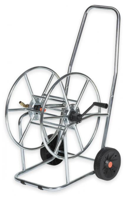 Візок для шланга 3/4'' 80м SOLID ZINC-CHROM, AG3318 Київ - фото 1
