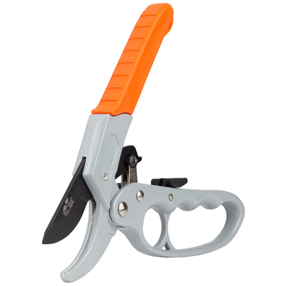 Секатор із храповим механізмом 200 мм FLORA (5021354) Київ - фото 8