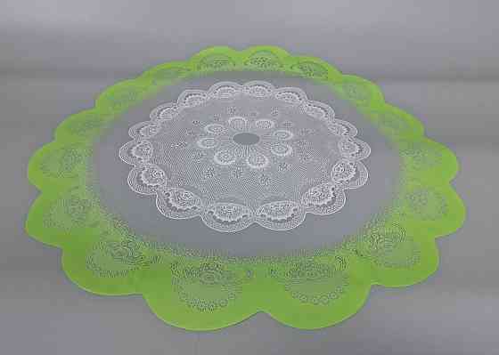 Серветка для квітів діаметром 60 см з рис, 100 шт. No 336 (3) (100 шт.) Харків