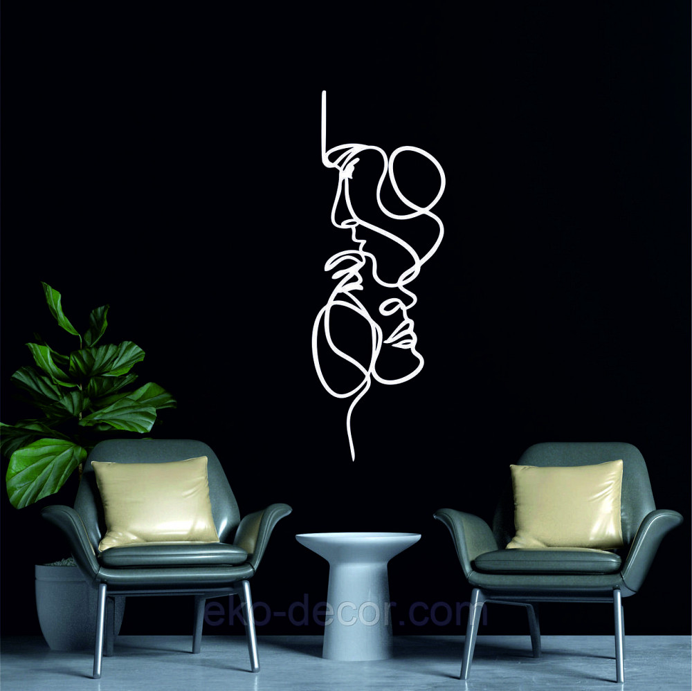 Декоративне настінне Панно «Він та Вона», Декор на стіну Київ - фото 2