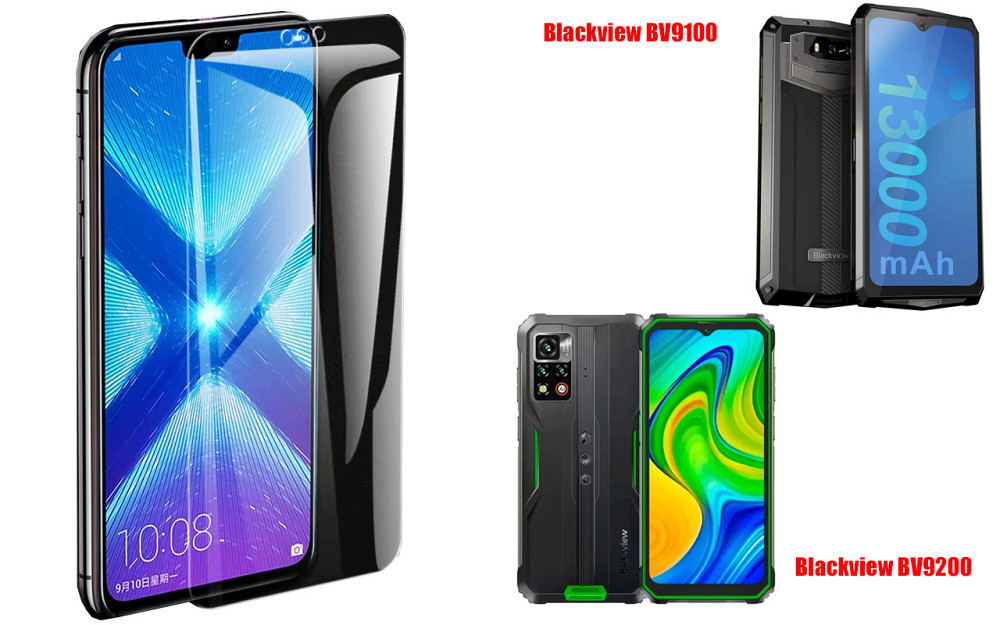 Защитное стекло NeoGlass для Blackview BV9100, BV9200 – ультрапрозрачное и устойчивое Киев - изображение 2