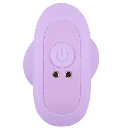 Анальна пробка з вібрацією Vibrating Mini Butt Plug Purple Sex Aura Київ