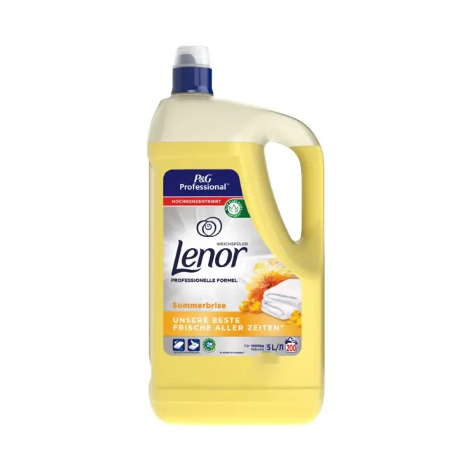 Кондиционер-ополаскиватель для белья (летний бриз) Lenor Professional Weichspüler Sommerbrise, 5 л,  Львов - изображение 1
