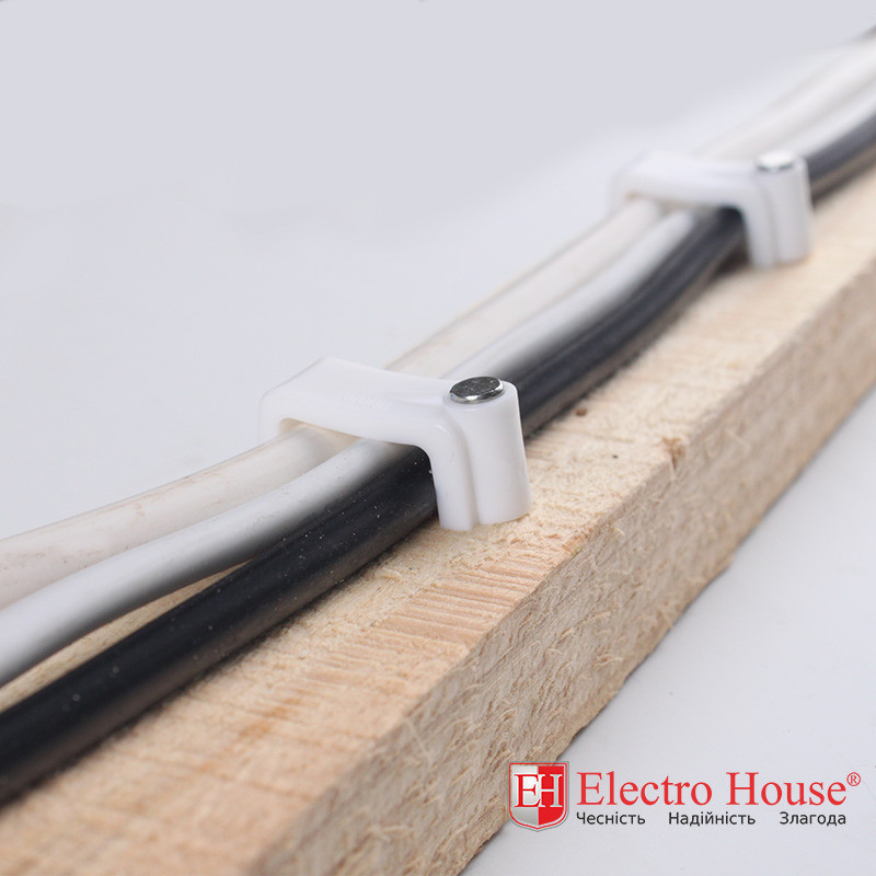 Клипса монтажная с гвоздя плоская 4 мм, 100 шт. Днепр - изображение 3