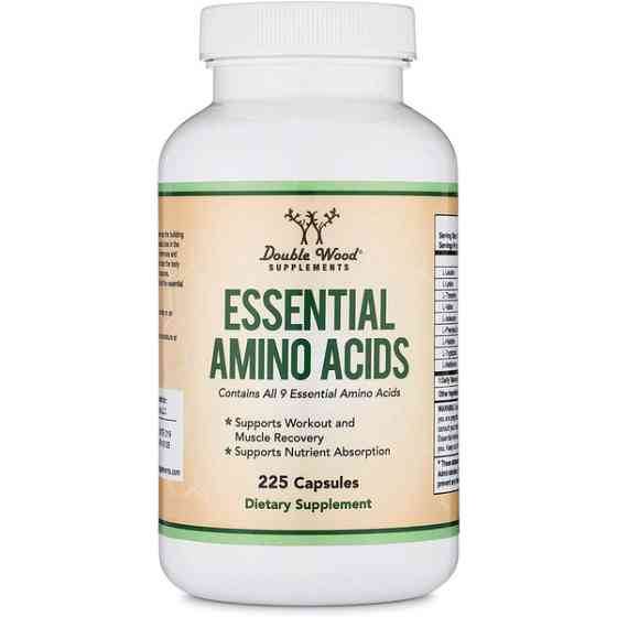 Незаменимые аминокислоты Double Wood Essential Amino Acids, 225 capsules Луцк
