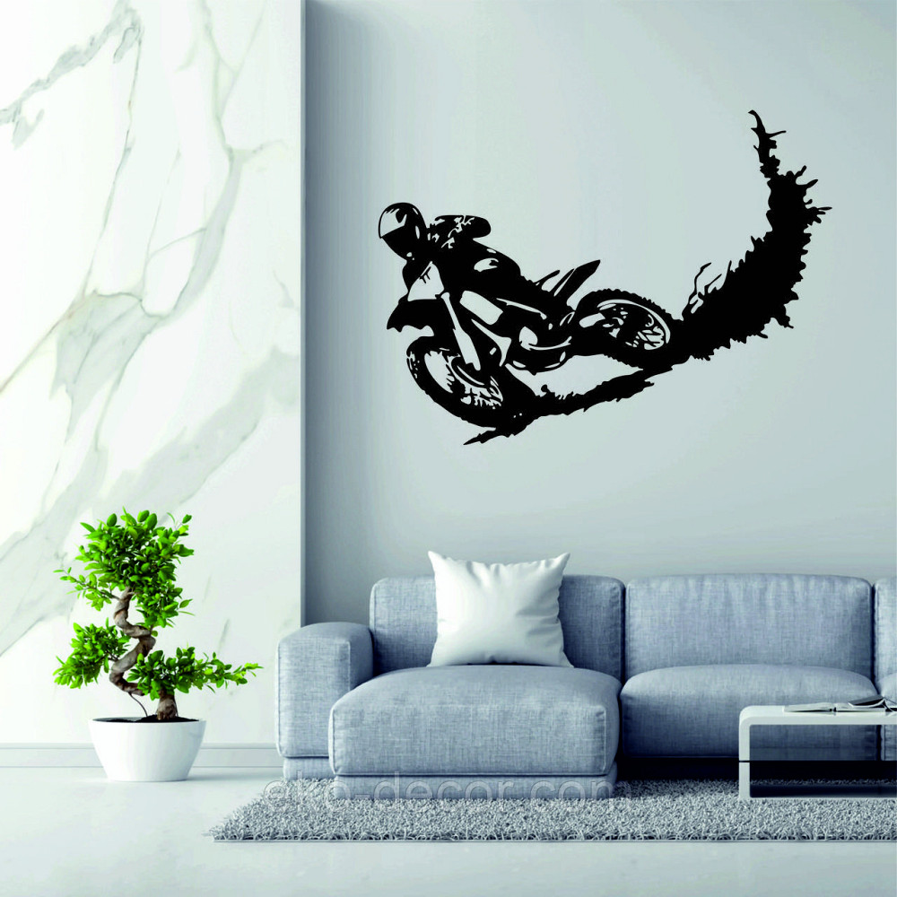 Декоративне настінне Панно «Мотокрос», Декор на стіну Київ - фото 6