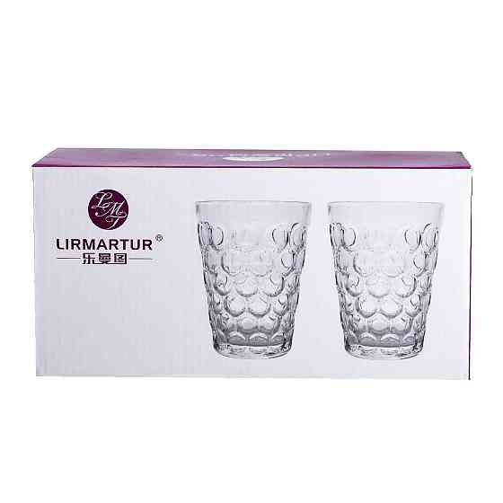 Набор стеклянных  стаканов 6 шт 400 мл для лимонадов, сока, воды, коктейлей HP-YH-9 Киев