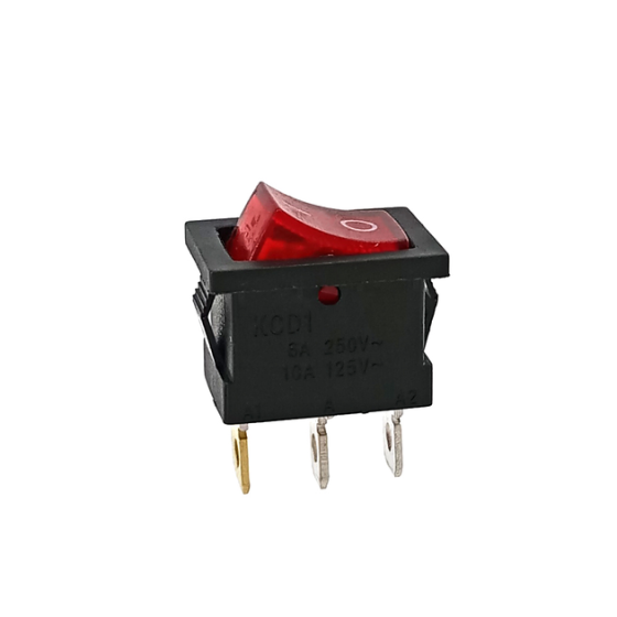 Кнопка квадратная маленькая красная на 3 контакта Харьков