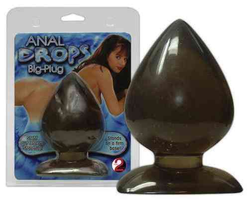 Анальна пробка - Anal Drops Big Plug Sex Aura Київ