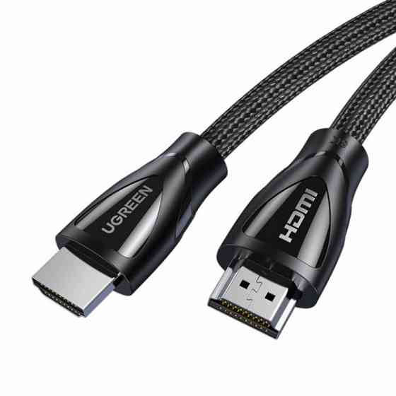 Кабель HDMI M - M, 1.0 м, V2.1 With Braid 8K@60Hz/4K@120Hz, HD140 UGREEN Чорний (80401) Київ
