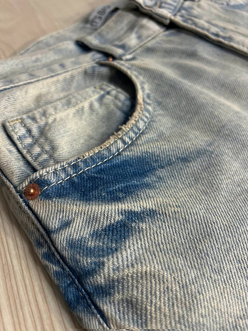 Джинсы женские Its Basic 3146 Loose Fit Tint прямые высокая посадка светло-голубые, светло-голубой,  Одесса - изображение 2