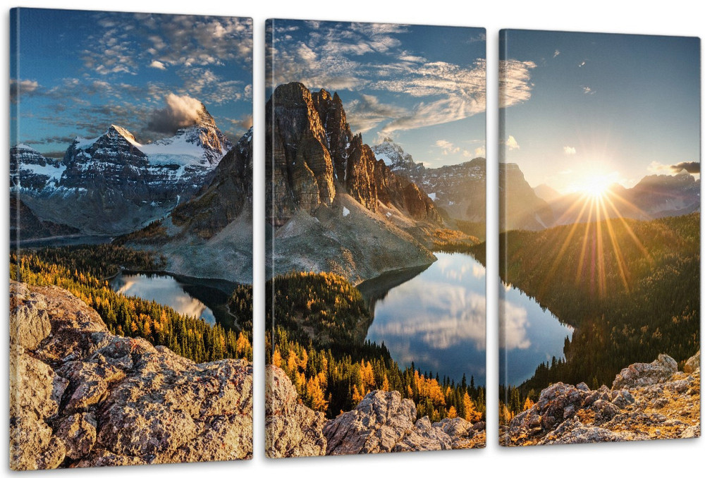 Модульная картина в гостиную / спальню  Гори  ART-093_3A 70х130 см Киев - изображение 1