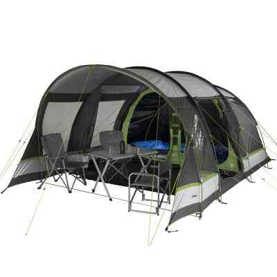 Палатка High Peak Garda 4.0 Light Grey/Dark Grey/Green (928912) Винница