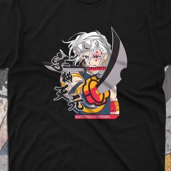 Футболка мужская с принтом Клинок, рассекающий демонов Тенген Узуй 5 Размер 48 Anime0433 Днепр