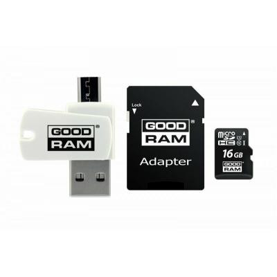 Карта памяти Goodram 16Gb microSDHC class 10 UHS-I (M1A4-0160R12) Винница - изображение 1