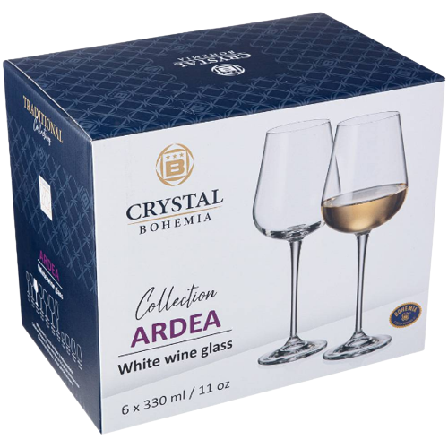 Набір келихів Ardea 330мл 6шт для вина BOHEMIA Житомир - изображение 3