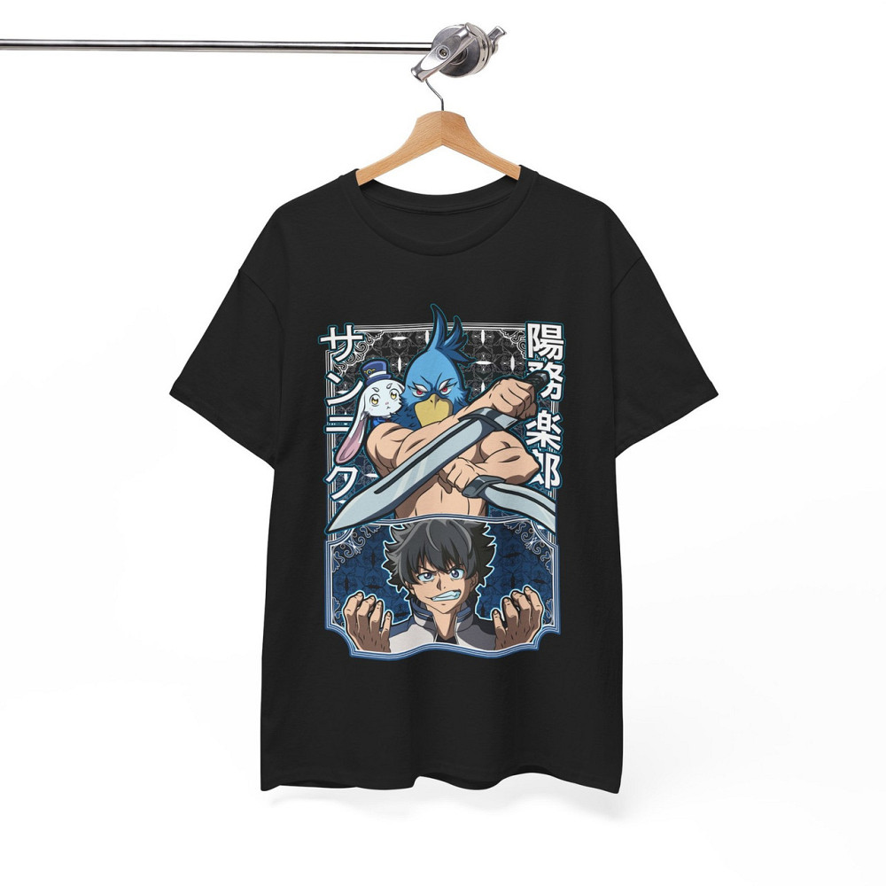 Футболка з аніме принтом Схангрі Ла Фронтіер Сунраку оверсайз (S/M/L) Чорний AnimeJ0082 Дніпро - фото 7