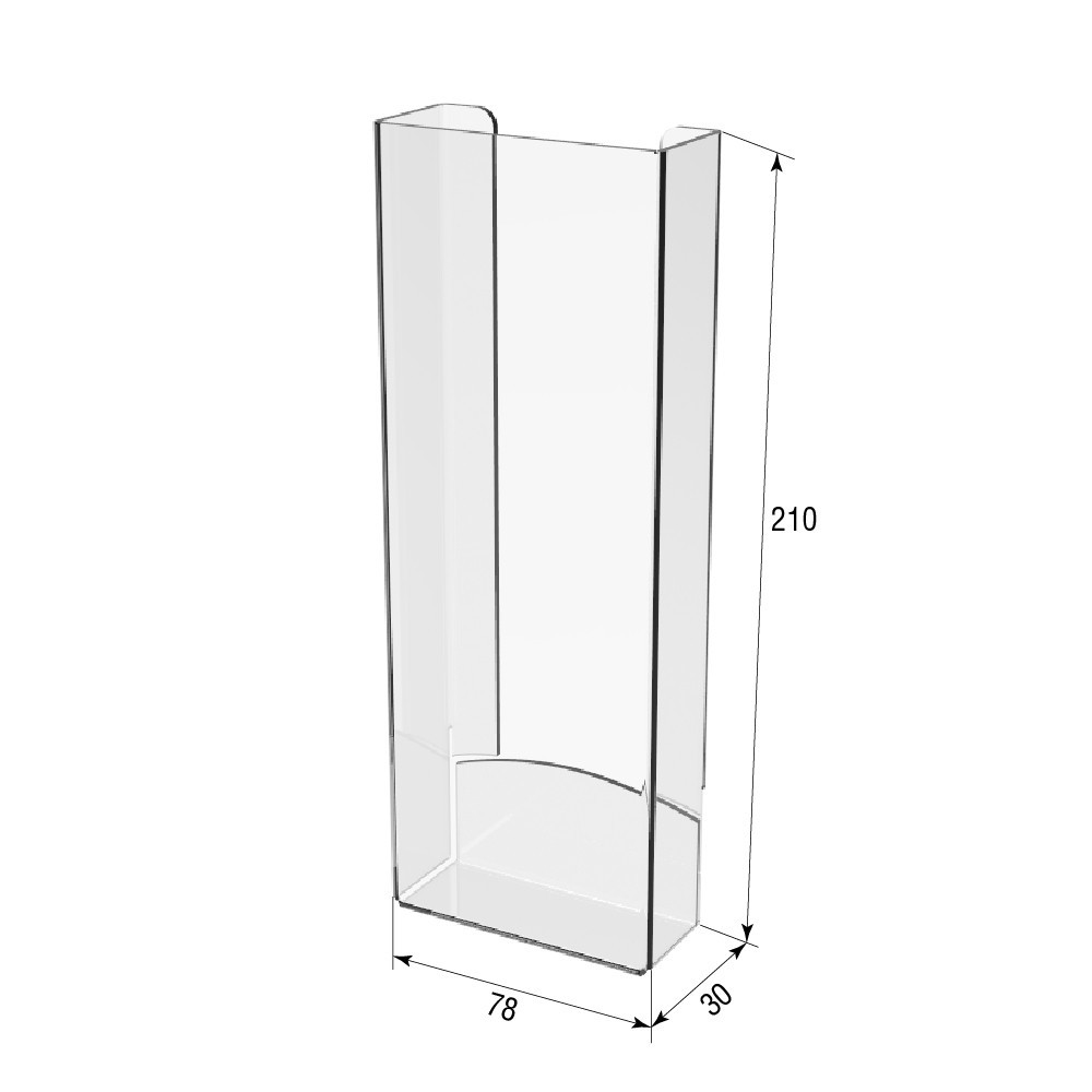 Кишеня буклетниця EKOSTAR для буклетів 75х210 Київ - фото 3
