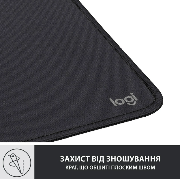 Килимок для мишi Logitech Studio Series Graphite (956-000049) (6794330) Київ - фото 4