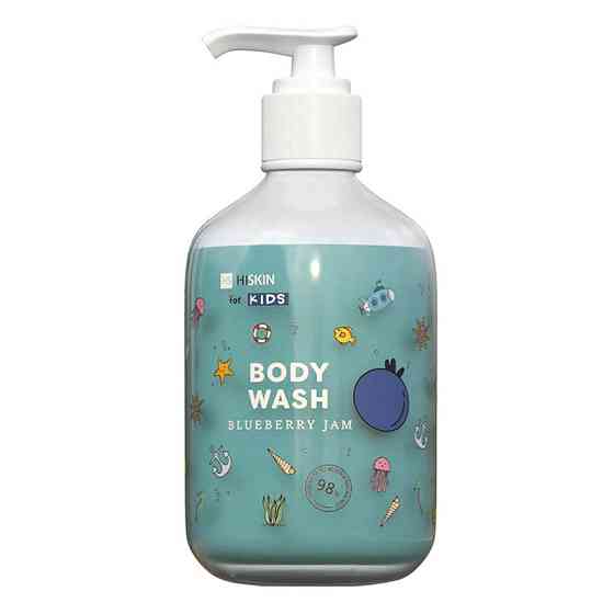 Гель для душа с ароматом черничный джем Kids BODY WASH Blueberry Jam HiSkin 400 мл Киев