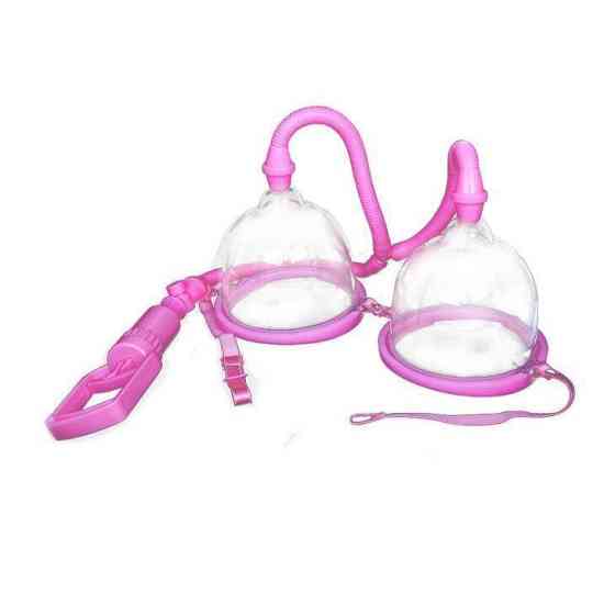 Двойная вакуумная помпа для груди BI-014091-5 Sex Aura Киев