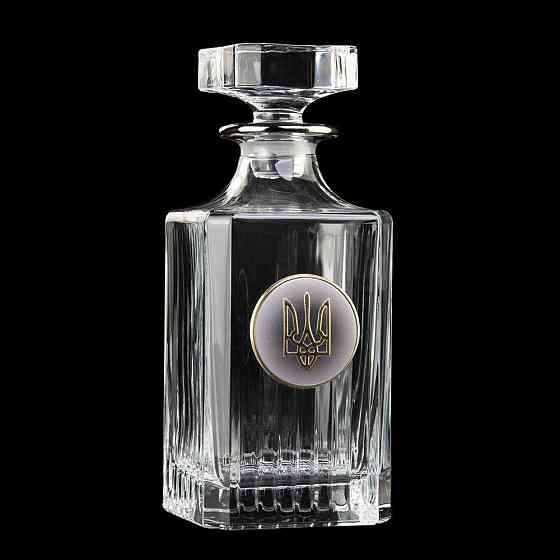 Набор для виски Полиция Boss Crysta (графин 750мл и 6 бокалов по 360мл) хрусталь Киев