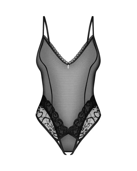 Боді Obsessive Blomentis crotchless teddy XL/2XL Львів - фото 3