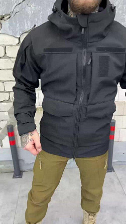 Зимова куртка Sniper чоловіча чорна. Одеса - фото 9