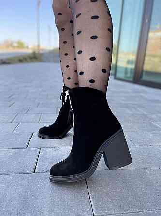 Lexi Черевики жіночі Lexi 3048/1 чорні (весна-осінь, замша натуральна) (3199) 38 Коломыя