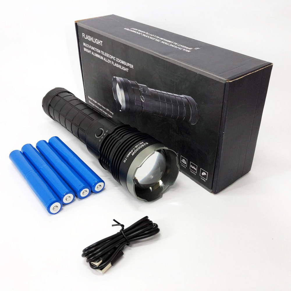 Супер яскравий лід ліхтарик AK138-1, Світлодіодний робочий ліхтар перезаряджуваний портативний KG-87 Івано-Франківськ - фото 6