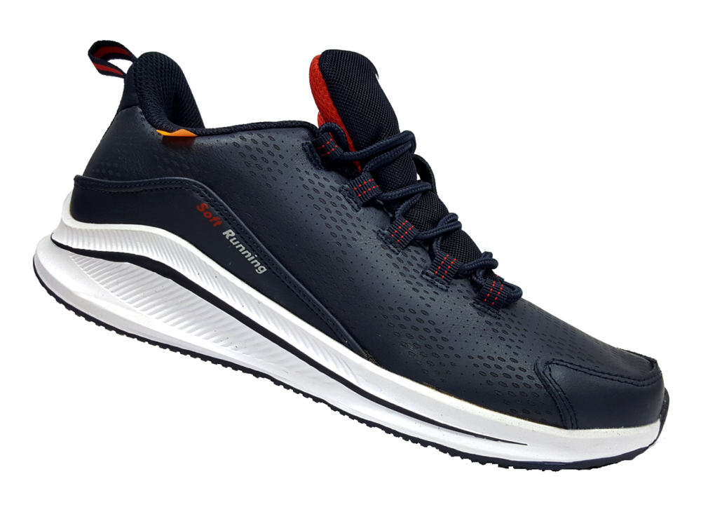 Мужские  кожаные демисезонные кроссовки BaaS,производство Польши Киев - изображение 6