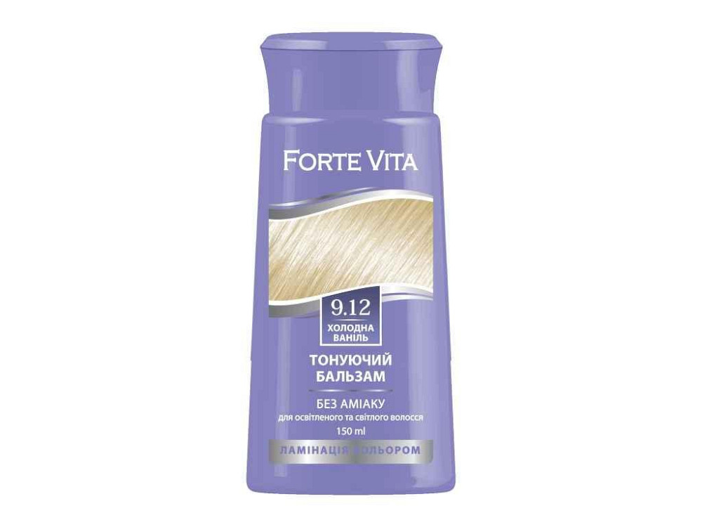 Бальзам тонирующий Холодный ваниль 9.12 150мл ТМ Forte Vita Solmir Киев - изображение 1