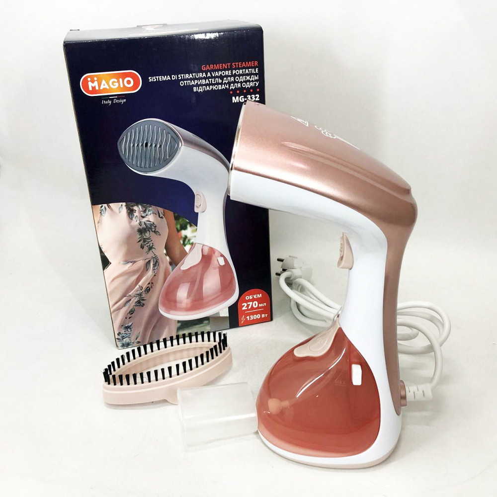 Відпарювач з насадками для різних тканин, Ручний парогенератор для прасування, Ручний паровідпарювач IG-63 Львів - фото 12