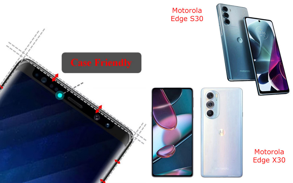 Захисне скло HyperGlass Pro для Motorola Edge S30, Edge X30 – максимальна чутливість та захист Київ - фото 4