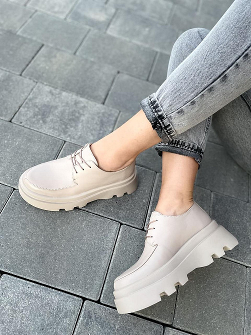 Nivelle Туфлі жіночі NIVELLE 2138/Соня-6 латте (весна-осінь, шкіра натуральна) (4807) Коломия - фото 7